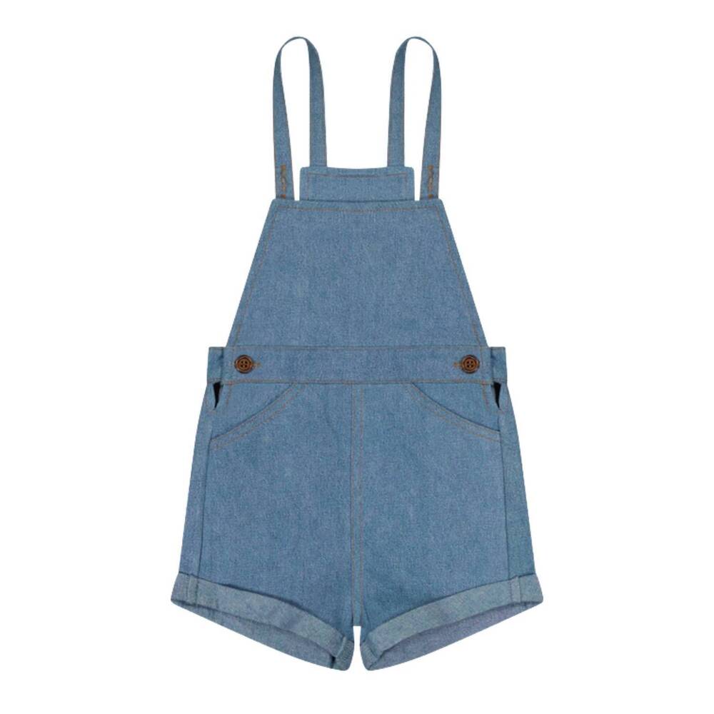 NEW RETROKID girls hollis overalls in denim